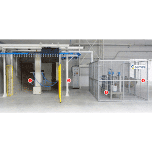 Sames Isolated Waterborne Estat Solution