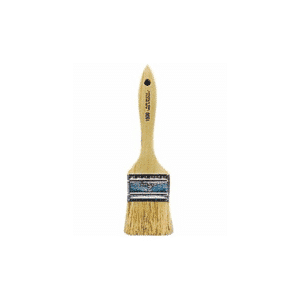 300x300px for site (36) White Chinese Bristle Paint Brush, 5/16 in Thick x 1 in W, Wood Handle